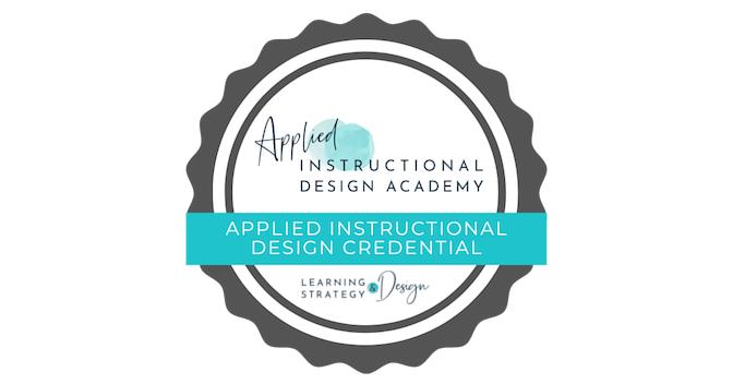 Jennifer Slivka on LinkedIn: Applied Instructional Design Certification Jennifer Slivka on LinkedIn: Applied Instructional Design Certification