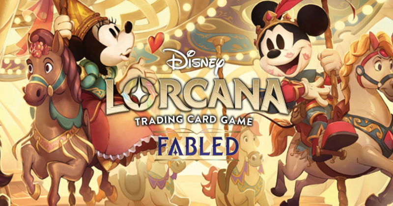 disney lorcana fabled cards Trading Card Game by Ravensburger, Fabled, Starter Deck, Emerald and Ruby term storage Every Card Revealed From Disney