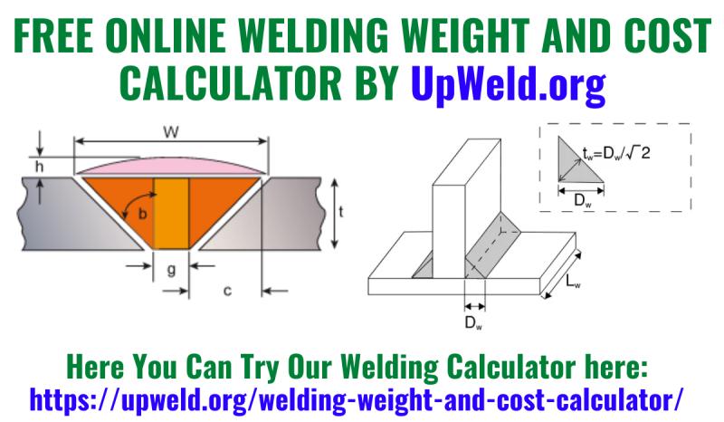 UpWeld on LinkedIn: Free Online Welding Weight and Cost Calculator UpWeld UpWeld on LinkedIn: Free Online Welding Weight and Cost Calculator UpWeld