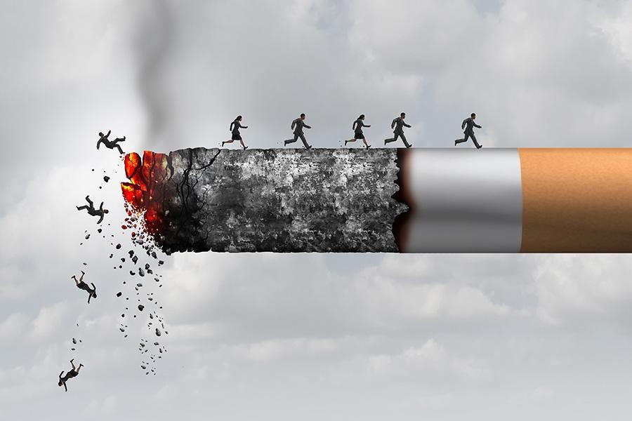 exploding cigarettes Man Loses Multiple Teeth in Apparent E-Cigarette Explosion Friends cig exploded cartoon style