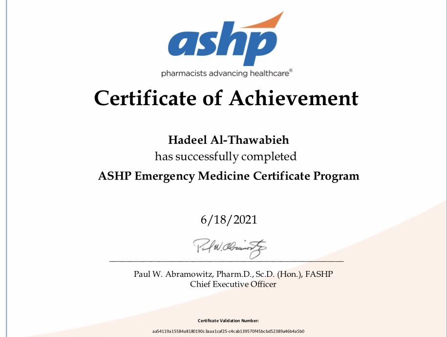 KHCC Pharmacy Club on LinkedIn: #pharmacy #ashp #emergencymedicine 13 KHCC Pharmacy Club on LinkedIn: #pharmacy #ashp #emergencymedicine 13