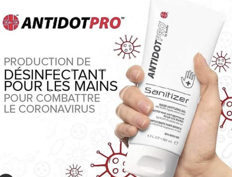 AntidotPro Hand Sanitizer Gel 180ml AntidotPro Hand Sanitizer Gel 180ml