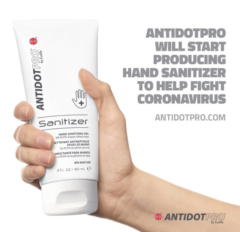 AntidotPro Hand Sanitizer Gel 180ml AntidotPro Hand Sanitizer Gel 180ml