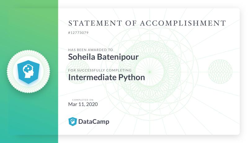 Soheila Batenipour GMLE GCIH GSEC on LinkedIn: #python #selflearning Soheila Batenipour GMLE GCIH GSEC on LinkedIn: #python #selflearning