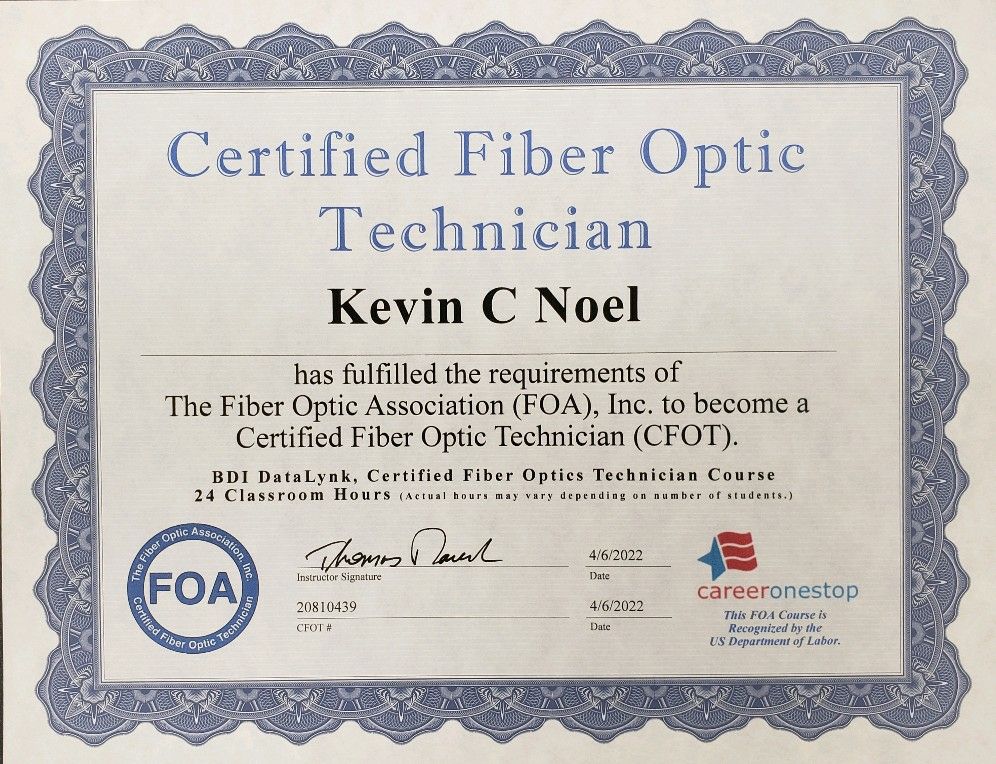Kevin Noel on LinkedIn: Just earned my CFOT certification Kevin Noel on LinkedIn: Just earned my CFOT certification