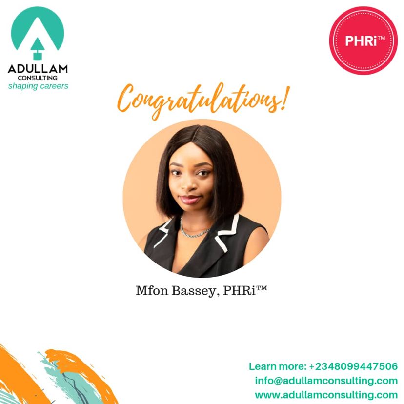 Mfonobong Bassey on LinkedIn: PHRi Exam a Success My journey of self Mfonobong Bassey on LinkedIn: PHRi Exam a Success My journey of self