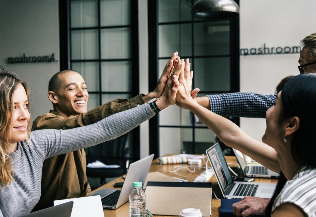 successful digital transformation team collaboration
