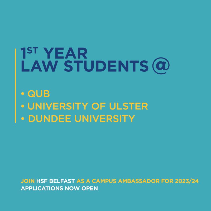 Opportunities below for current 1st year Law students at Queen s Opportunities below for current 1st year Law students at Queen s