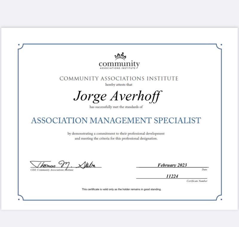 I m happy to share that I ve obtained a new certification: Association I m happy to share that I ve obtained a new certification: Association