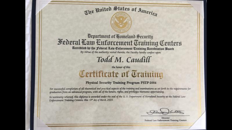 Todd Caudill on LinkedIn: #shoutout #physicalsecurity #training Todd Caudill on LinkedIn: #shoutout #physicalsecurity #training