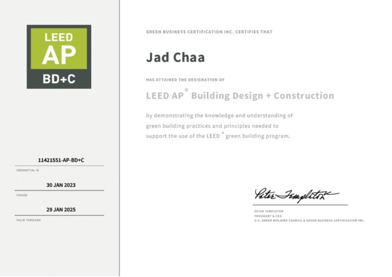 Jad Chaa on LinkedIn: I am proud to announce that I have obtained a new Jad Chaa on LinkedIn: I am proud to announce that I have obtained a new