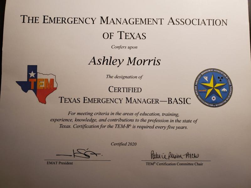 Ashley Morris CEM MDPEMP on LinkedIn: #emergencymanagement # Ashley Morris CEM MDPEMP on LinkedIn: #emergencymanagement #