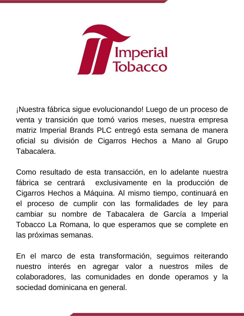 imperial tobacco la romana NoticiasLR Impulsa Desarrollo Econmico Con Taller En Colaboracin Con Adozona Y CTRB En un esfuerzo conjunto por promover el desarrollo econmico en la regin Este de la Repblica A Walking Tour Of Tabacalera