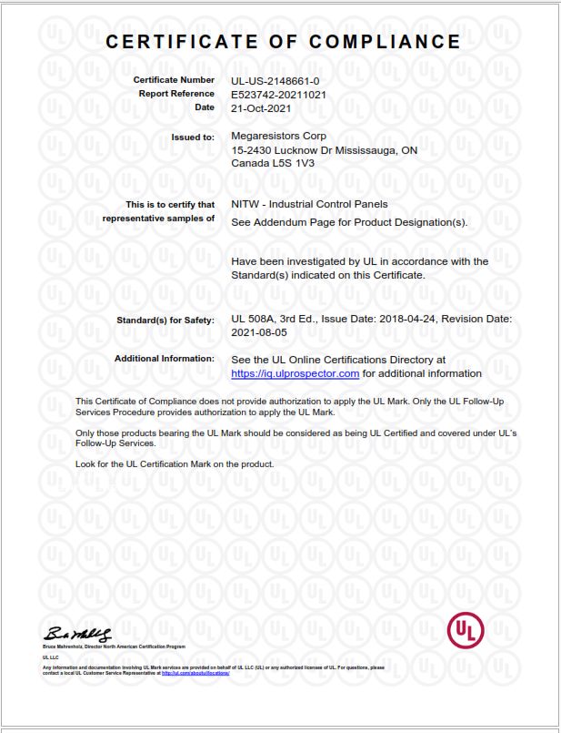 Gutter Da Rodda Bsc Electrical Engineering on LinkedIn: #ul508a # Gutter Da Rodda Bsc Electrical Engineering on LinkedIn: #ul508a #