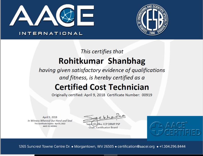 Rohitkumar Shanbhag PMP CCP PSP on LinkedIn: My first certification Rohitkumar Shanbhag PMP CCP PSP on LinkedIn: My first certification