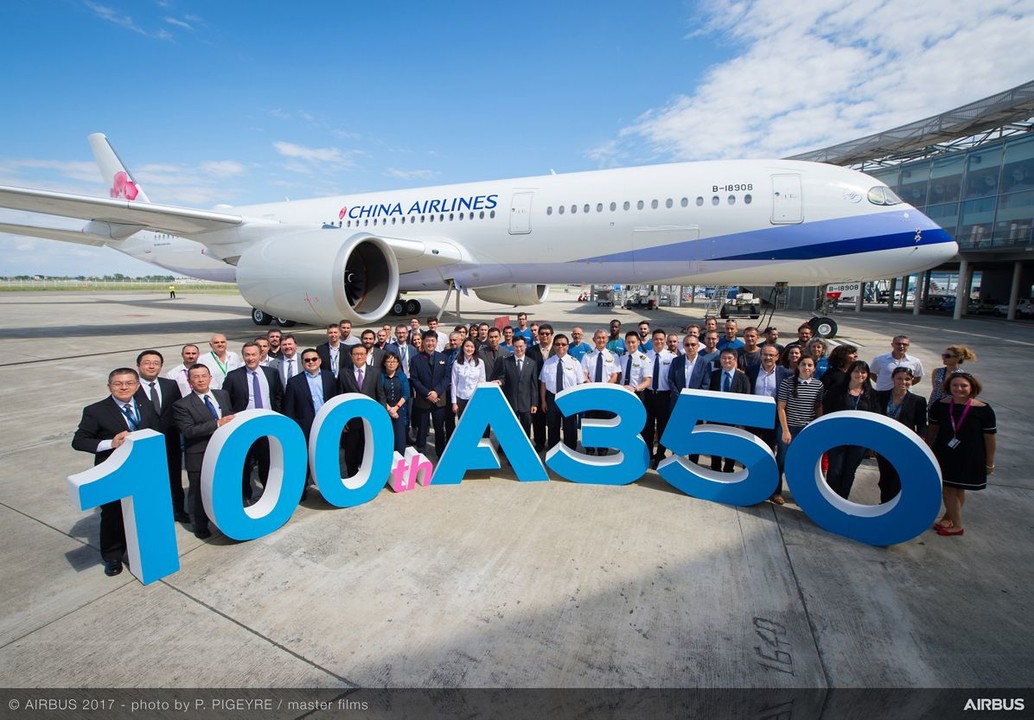 China Airlines becomes new operator of the A350 XWB China Airlines becomes new operator of the A350 XWB