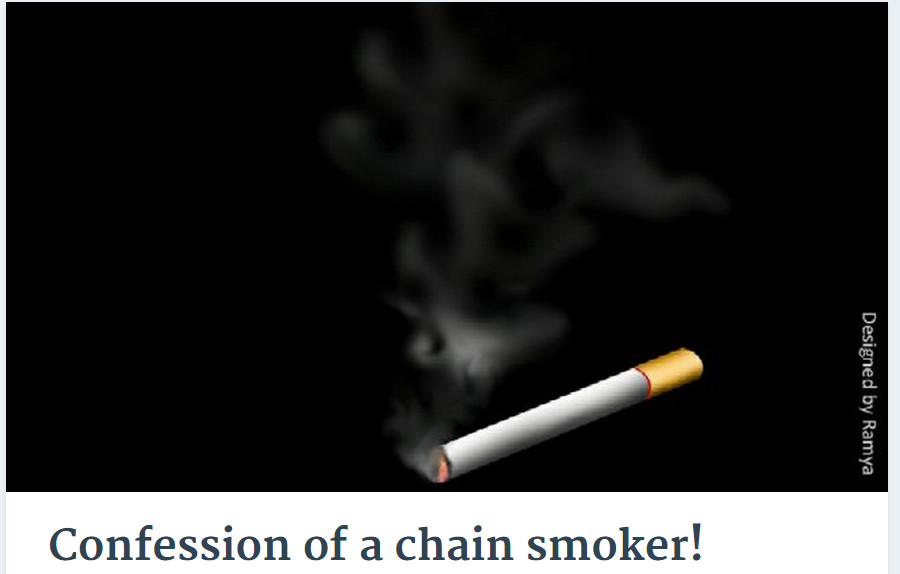how many cigarettes does a chain smoker smoke Light vs. Heavy Smoker: Are Dangers the Same? Confession of a Chain Smoker