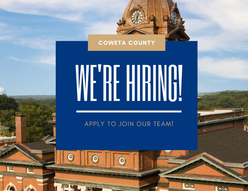 Coweta County Government on LinkedIn: We re hiring We currently have Coweta County Government on LinkedIn: We re hiring We currently have
