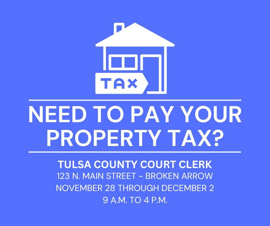 Need to pay your property tax? The Tulsa County Court Clerk s Treasurer Need to pay your property tax? The Tulsa County Court Clerk s Treasurer