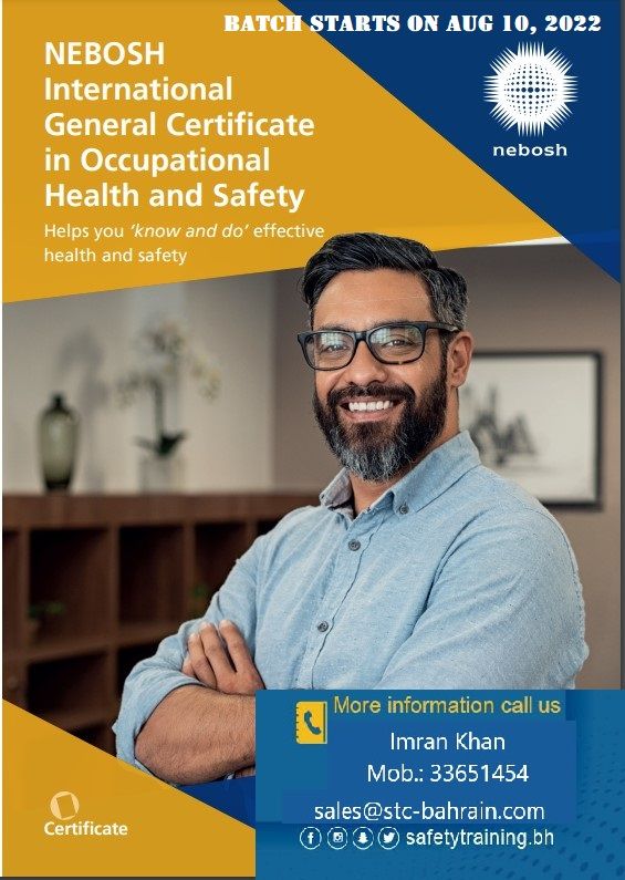 Imran Khan on LinkedIn: NEBOSH International General Certificate is Imran Khan on LinkedIn: NEBOSH International General Certificate is