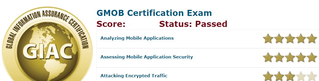 Rodel L on LinkedIn: I #39 m happy to share that I passed the GIAC Rodel L on LinkedIn: I #39 m happy to share that I passed the GIAC