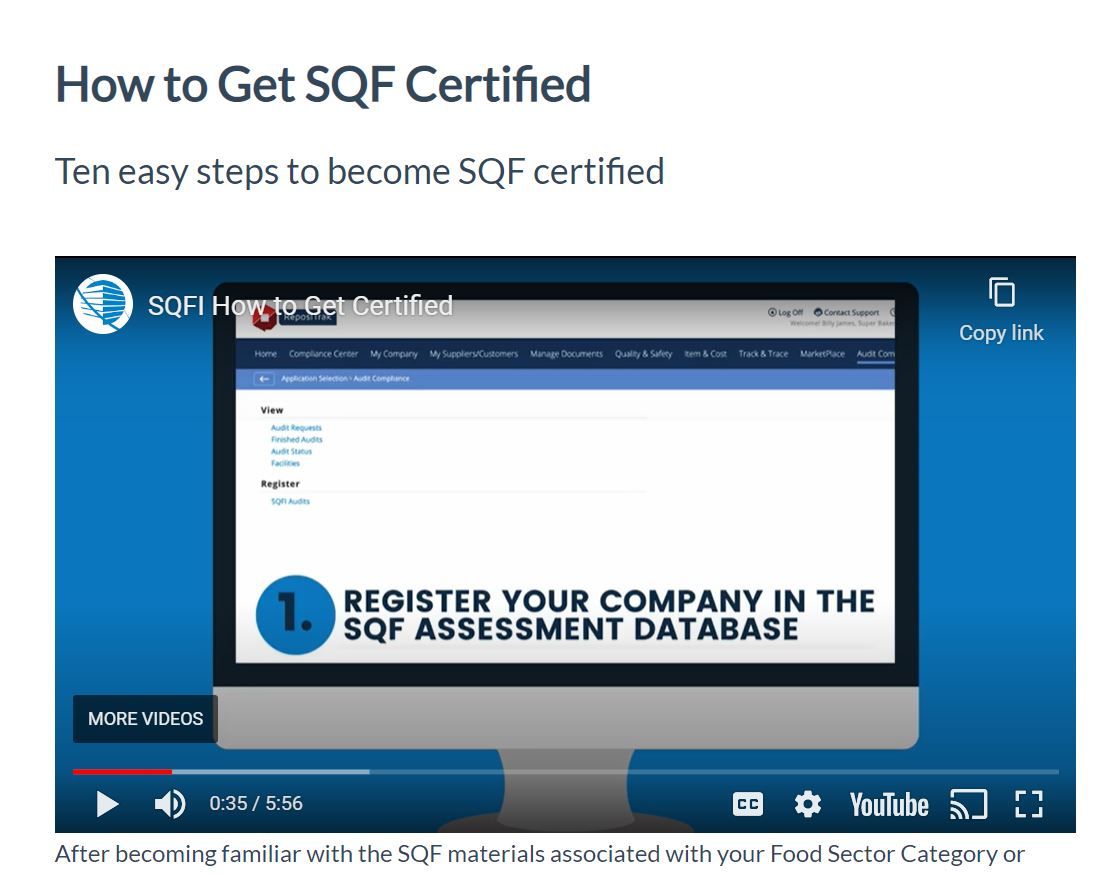 SQF Institute on LinkedIn: 10 Easy Steps to Start SQF Certification SQF Institute on LinkedIn: 10 Easy Steps to Start SQF Certification