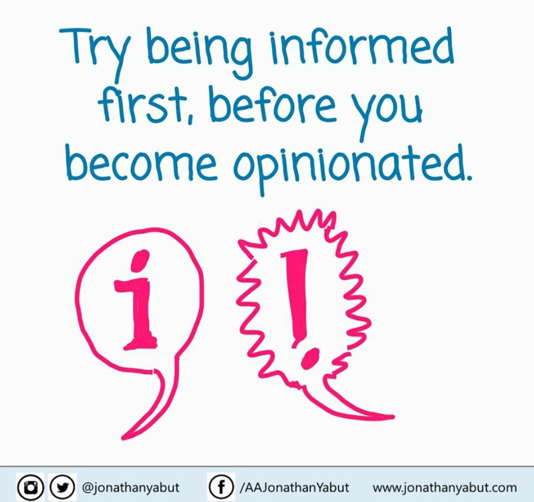 Jonathan Yabut on LinkedIn: And when we say informed we mean taking Jonathan Yabut on LinkedIn: And when we say informed we mean taking
