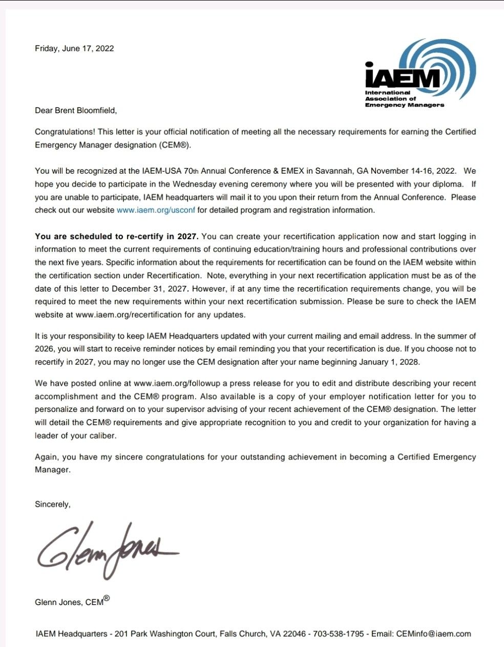 Brent Bloomfield MPA CEM on LinkedIn: #cem #emergencymanagement # Brent Bloomfield MPA CEM on LinkedIn: #cem #emergencymanagement #