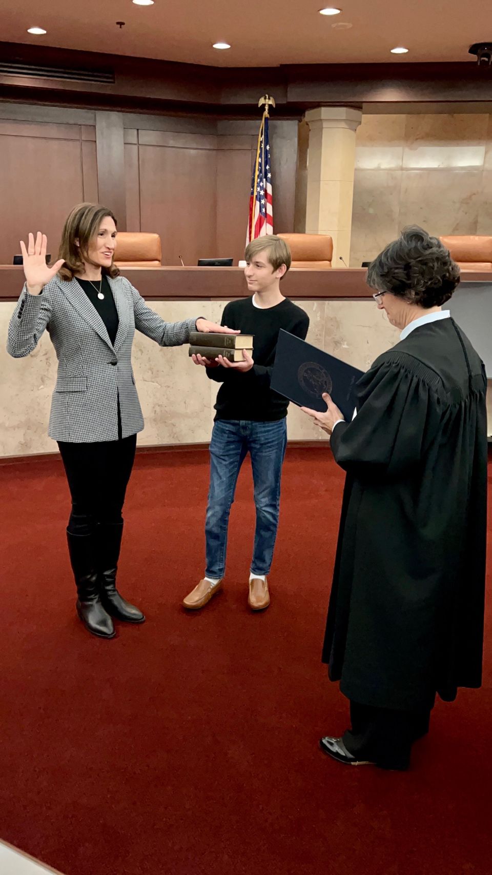 Well it s official Today I took the oath of office along with Chief Well it s official Today I took the oath of office along with Chief