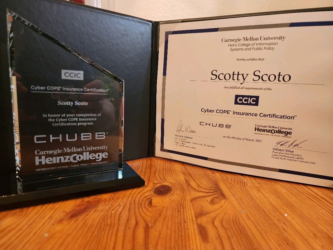 Scotty Scoto CRM CIC CRIS CCIC PWCA on LinkedIn: #cyberinsurance # Scotty Scoto CRM CIC CRIS CCIC PWCA on LinkedIn: #cyberinsurance #