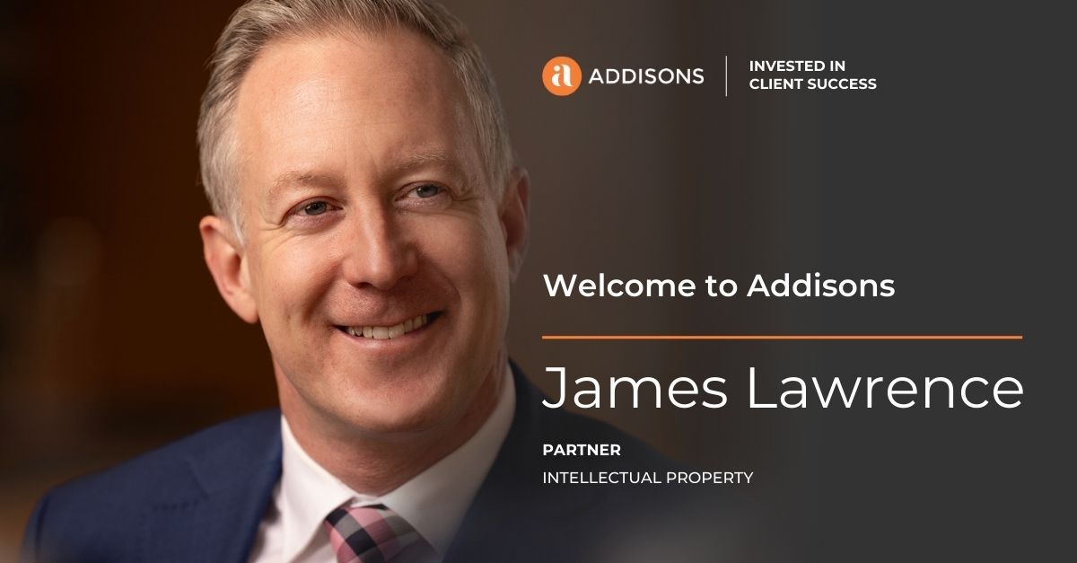 Addisons on LinkedIn: Addisons New Partner Announcement James Addisons on LinkedIn: Addisons New Partner Announcement James