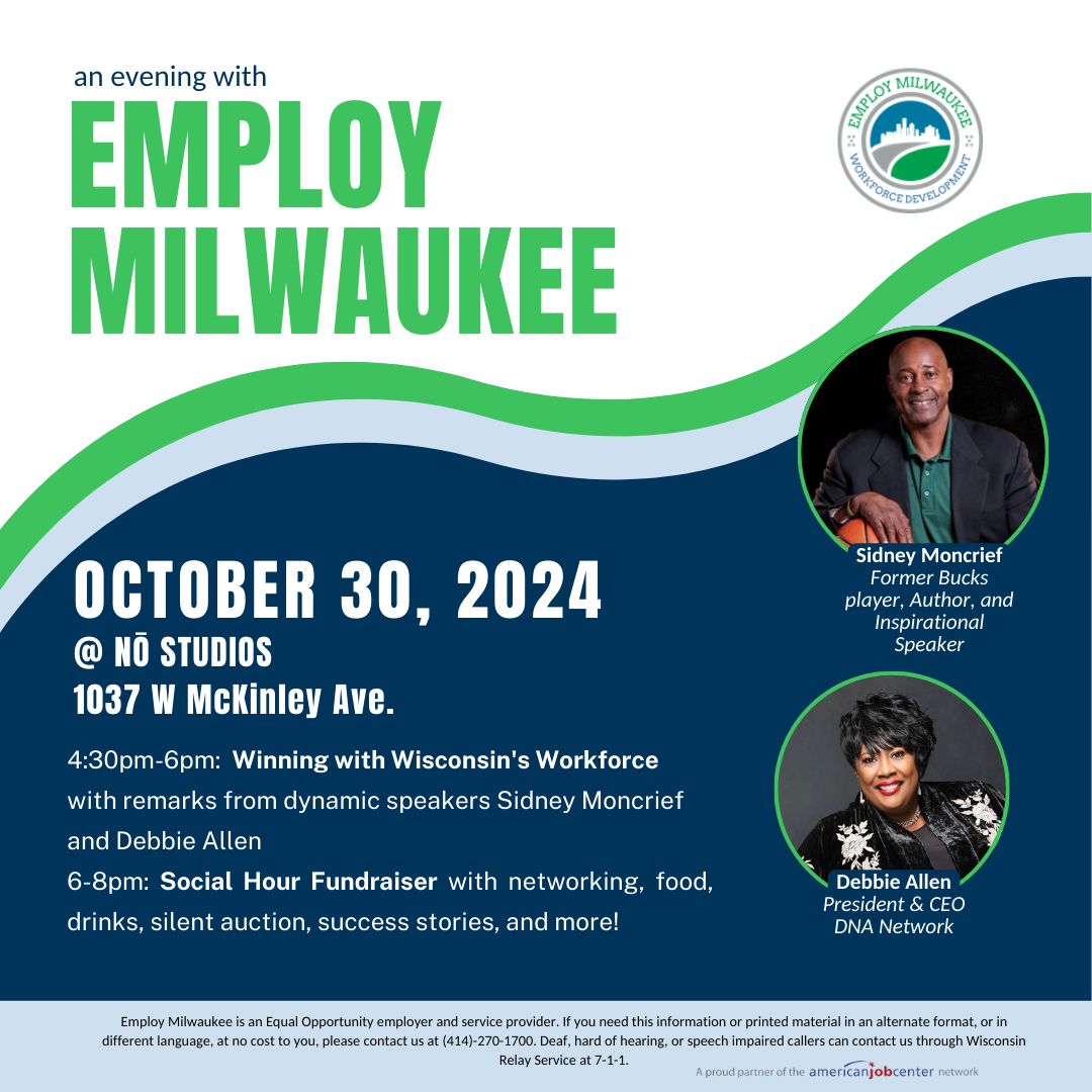 Employ Milwaukee on LinkedIn: Two events one unforgettable evening Employ Milwaukee on LinkedIn: Two events one unforgettable evening