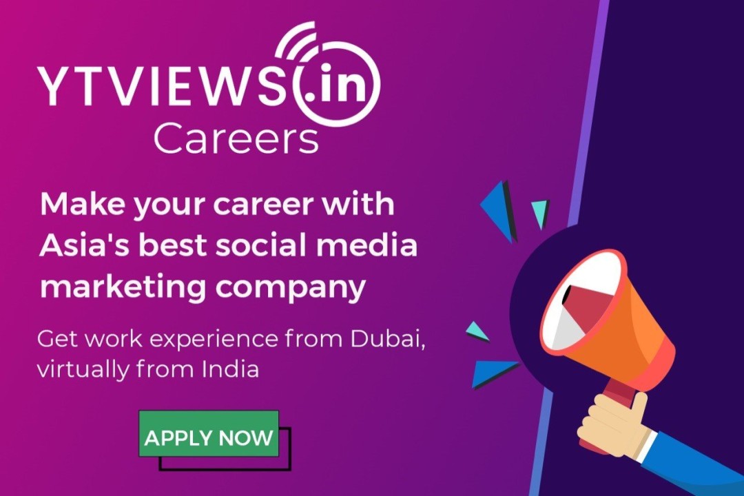 Ytviews.In To Bring 1200 New Social Media Marketing Jobs To Improve Service Speed