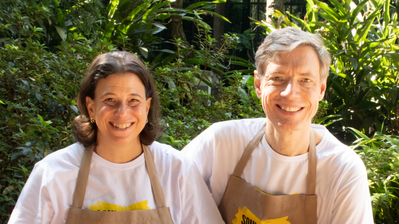 Letícia e Peter Feddersen, fundadores da Soul Brasil Cuisine.