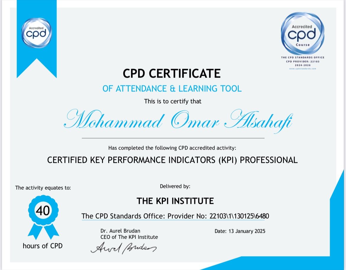 #kpis #professionaldevelopment #continuouslearning #certification #kpis #professionaldevelopment #continuouslearning #certification