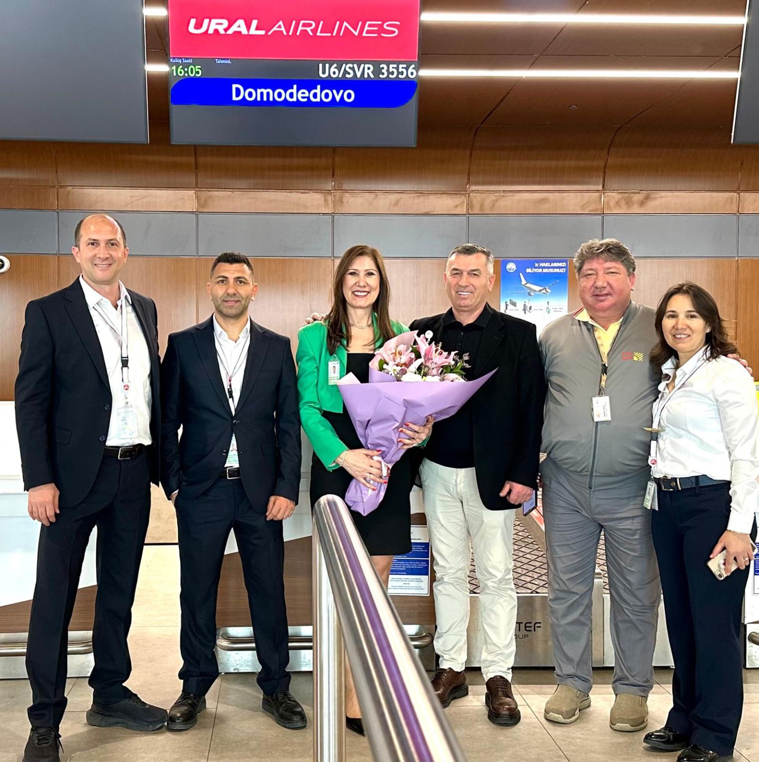 URAL HAVAYOLLARI'NDAN ANTALYA’YA SEZON AÇILIŞI 3 No alternative text description for this image