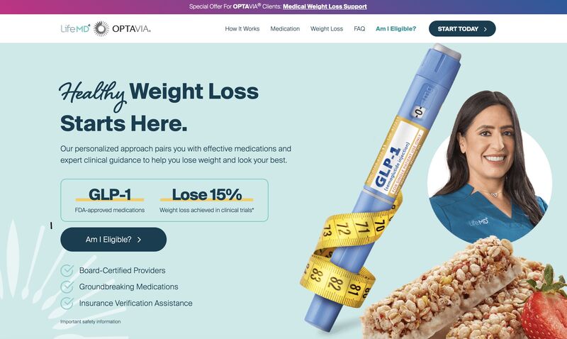 GLP-1 LifeMD and Habits of Health Optavia