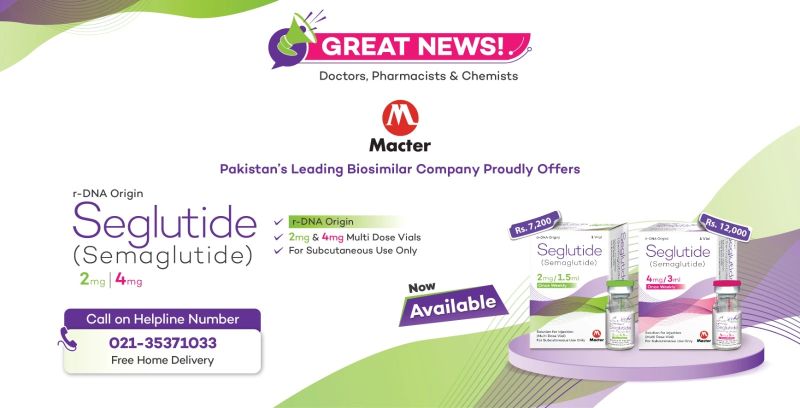 macter semaglutide price in pakistan Seglutide 2mg/3ml Pen (Semaglutide) I Uses & Benefit Seglu 0.5mg/0.5ml Injection PFS Semaglutide