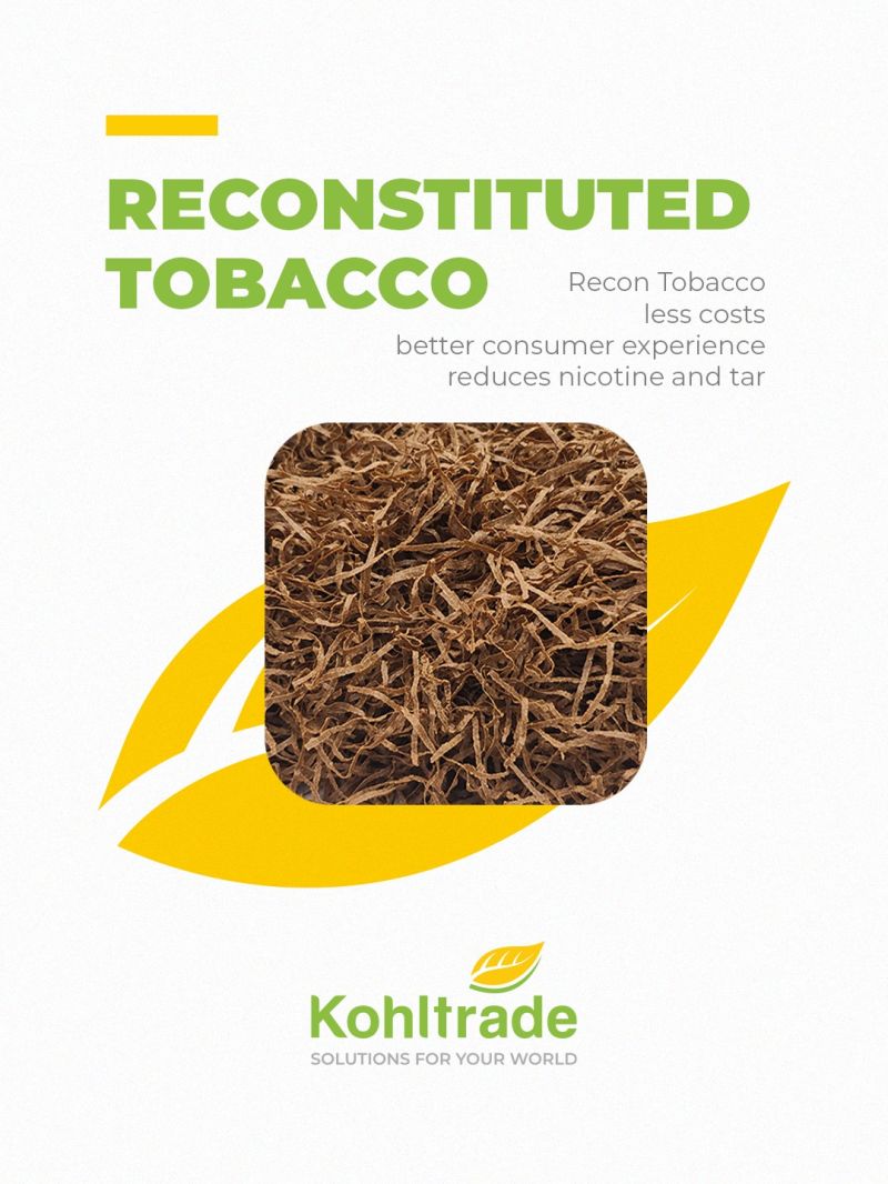 cut filler tobacco Connecticut Broadleaf Leaf - Cigar Binder Tobacco Grown in Connecticut, USA reconstituted tobacco Reconstituted tobacco is