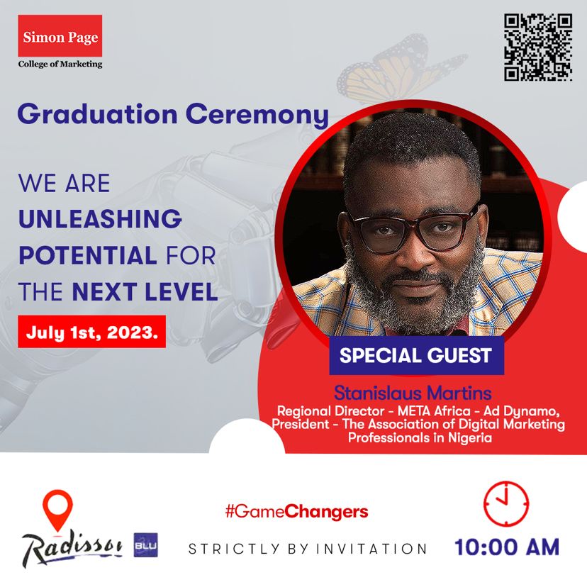 Simon Page College of Marketing Nigeria on LinkedIn: #gamechangers # Simon Page College of Marketing Nigeria on LinkedIn: #gamechangers #