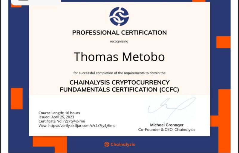 Thomas Ndege on LinkedIn: #cryptocurrency #chainalysis 23 comments Thomas Ndege on LinkedIn: #cryptocurrency #chainalysis 23 comments
