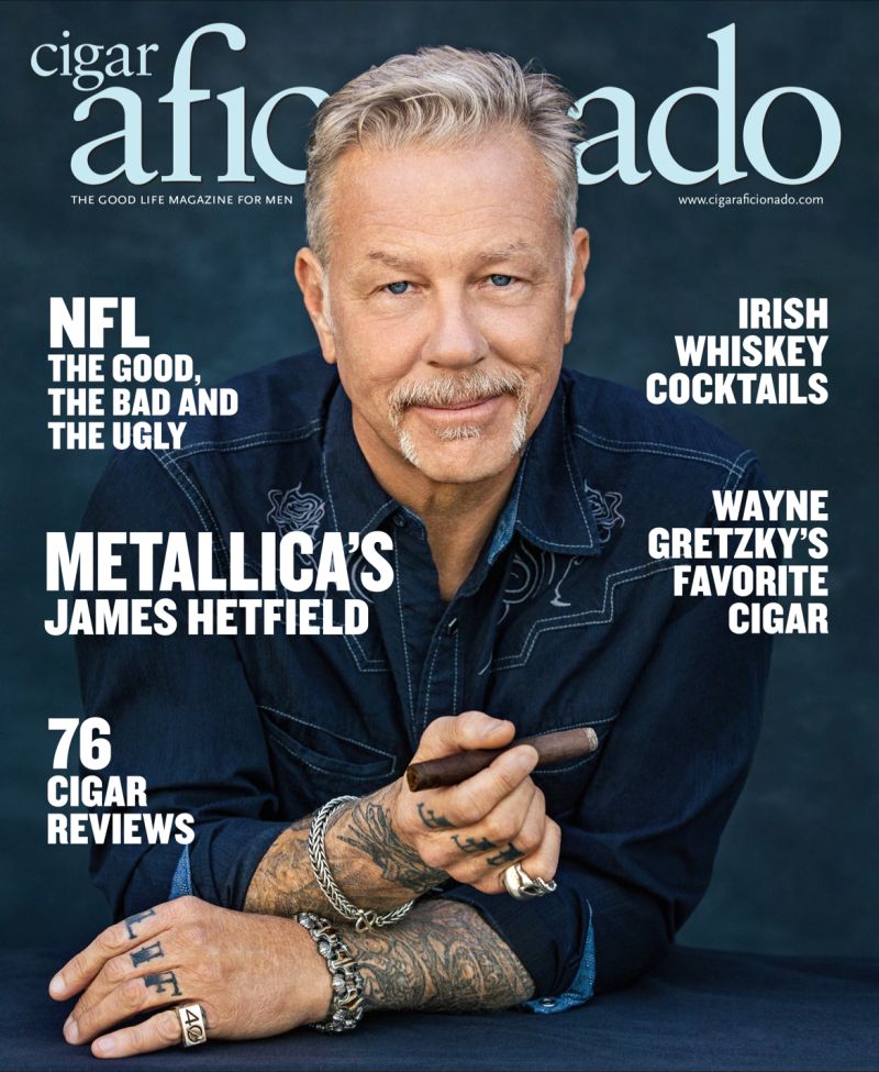did james hetfield smoke cigarettes How to Join Hetfield's Cigar Smoking Club Yeaaaa. I can officially say