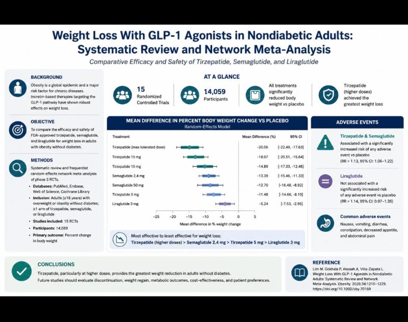 tirzepatide vs semaglutide weight loss studies vs. Semaglutide: Which Medication Is Right for You? Tirzepatide Tops Semaglutide and Liraglutide