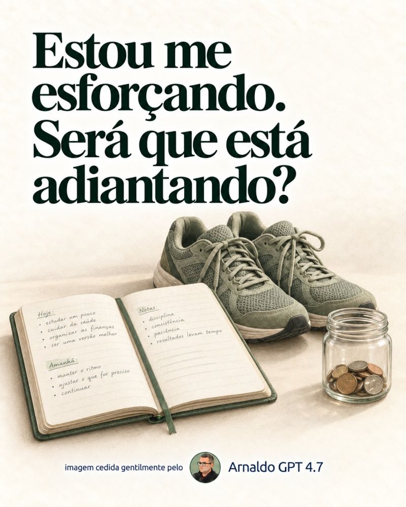 Por que o progresso parece invisível enquanto acontece?