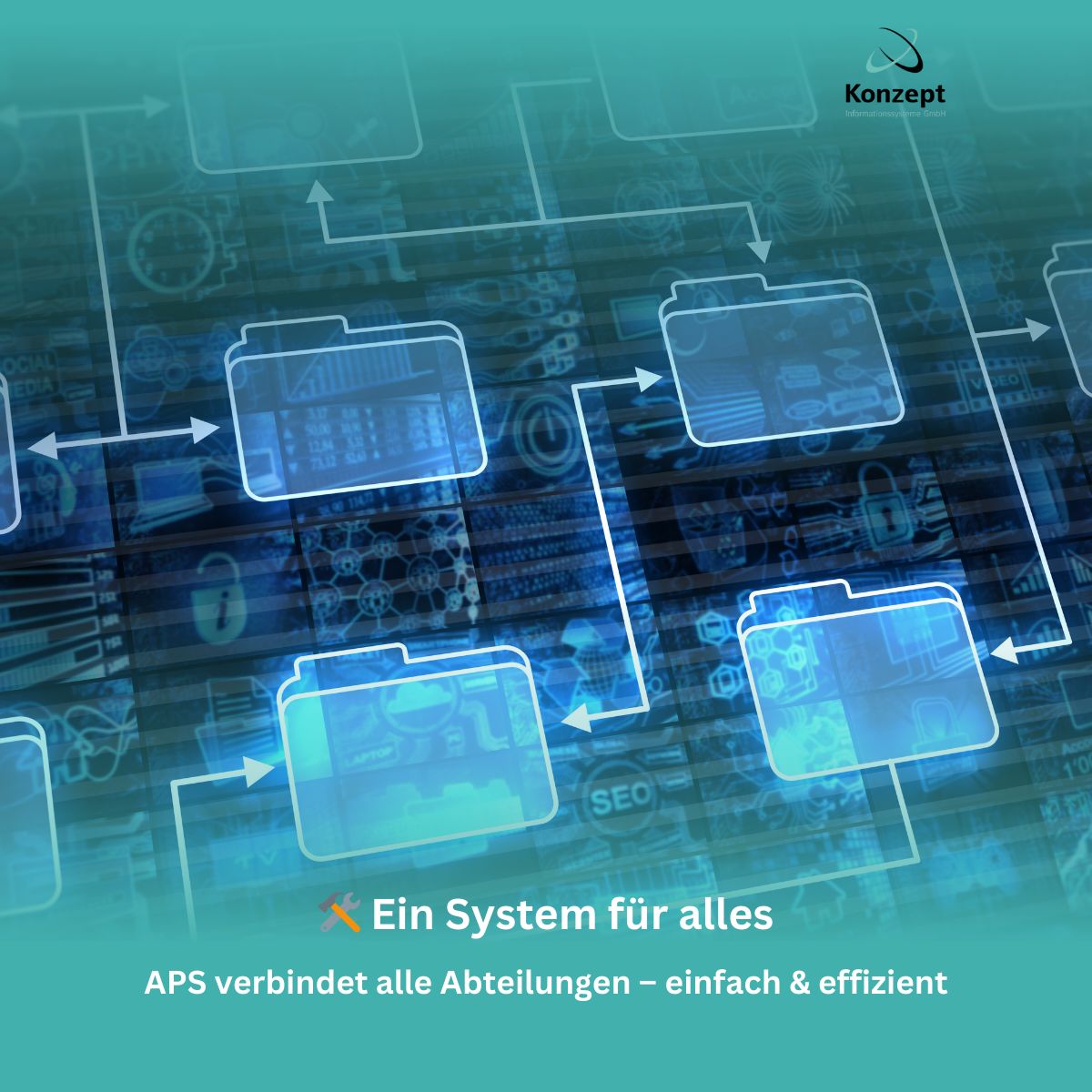 Jede Abteilung arbeitet mit ihrer eigenen Software? 2