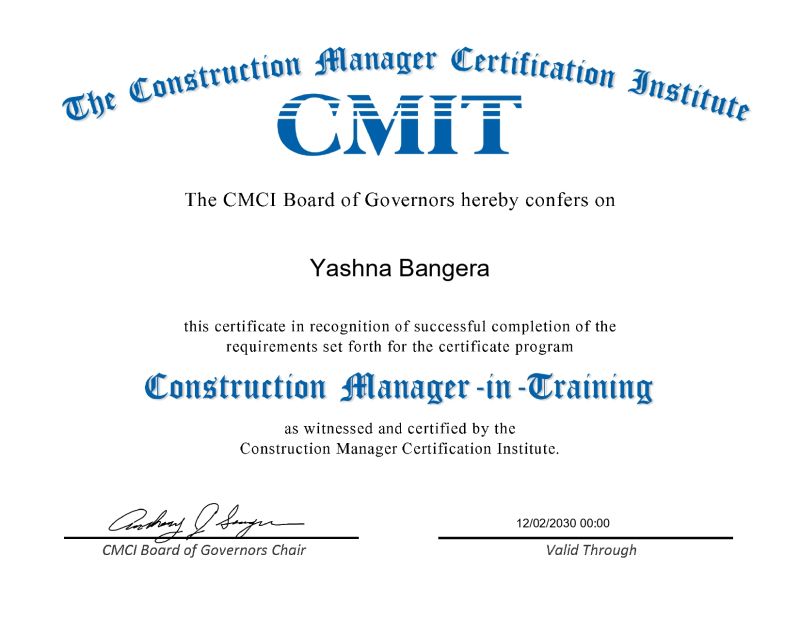 Yashna Prasanna Bangera on LinkedIn: #constructionmanagement #cmit # Yashna Prasanna Bangera on LinkedIn: #constructionmanagement #cmit #