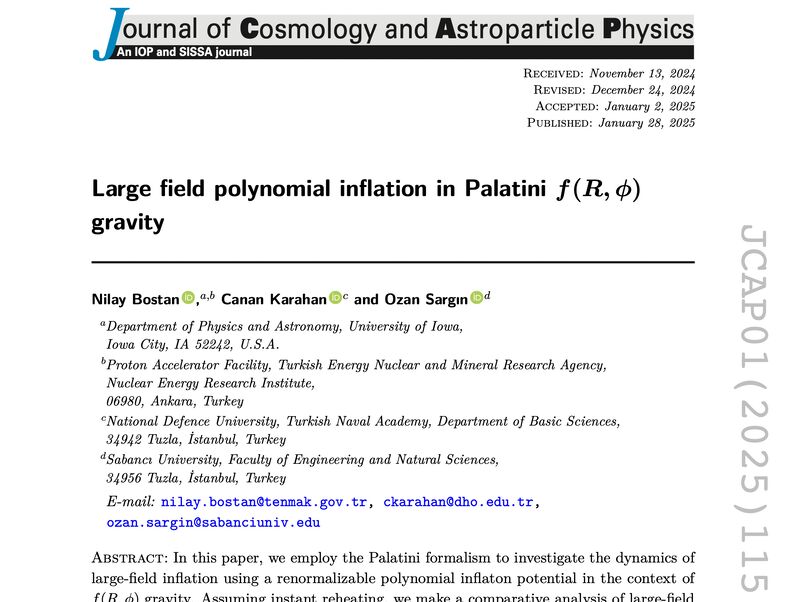 Cosmology Journal 115 Cosmology Journal 115