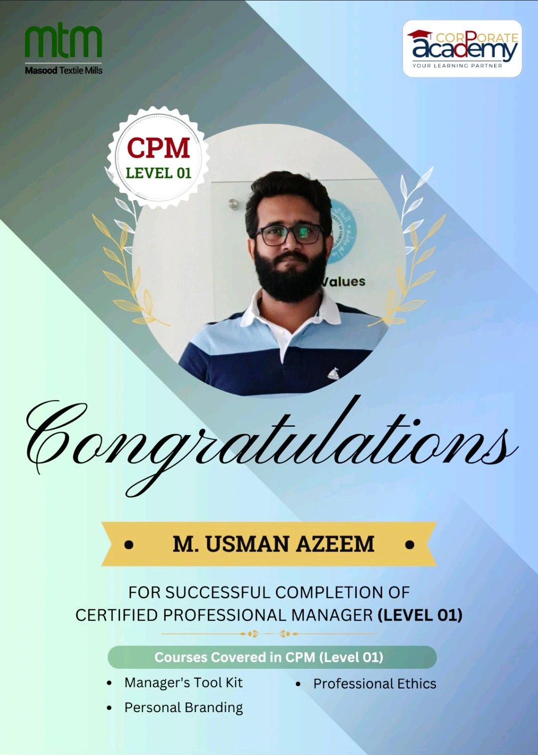 M USMAN AZEEM on LinkedIn: #professionaldevelopment #managementskills M USMAN AZEEM on LinkedIn: #professionaldevelopment #managementskills