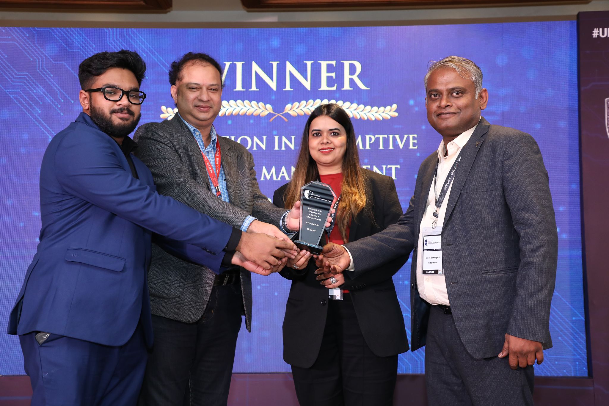 CyberMindr Wins Innovation in Preemptive Exposure Management Award at 2025 CISO Conclave