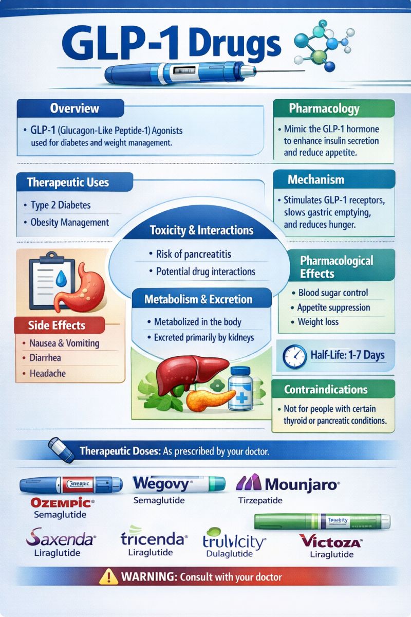 contraindications to glp 1 agonist GLP-1 Receptor Agonists: antidiabetic and weight loss management drugs: A Complete Review glp 1 analogues contraindications Relative